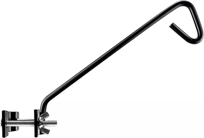 11-inches-fence-deck-hook-rail-hook-hanging-hook-mounting-kit-heavy-duty-bird-fe 11 inches Fence Deck Hook Rail Hook Hanging Hook Mounting Kit Heavy Duty Bird Feeder Hook, Decorative Hook Hanger for Bird Feeders, Planters, Suet Baskets, Lanterns on Balcony Porch Railing Fence