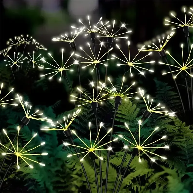 1pc-solar-led-firework-garden-lights-outdoor-waterproof-lawn-lamp-landscape-ligh 1PC Solar LED Firework Garden Lights,Outdoor Waterproof Lawn Lamp,Landscape Lightting For Yard,Walkway,Party,Christmas