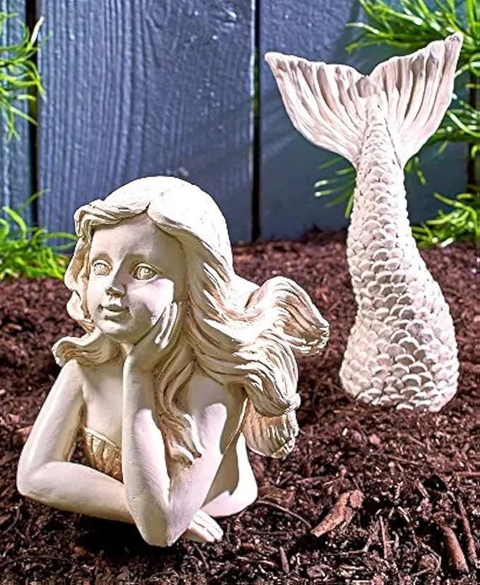 2-pc-mermaid-garden-statue 2-Pc. Mermaid Garden Statue