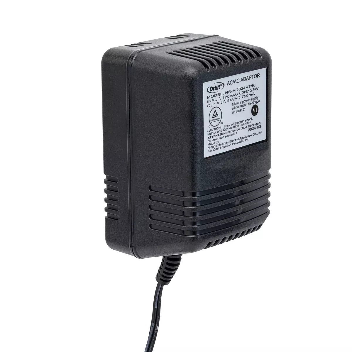 24v-750ma-transformer-indoor-sprinkler-controllers-57040 24V 750mA Transformer for Indoor Sprinkler Controllers 57040
