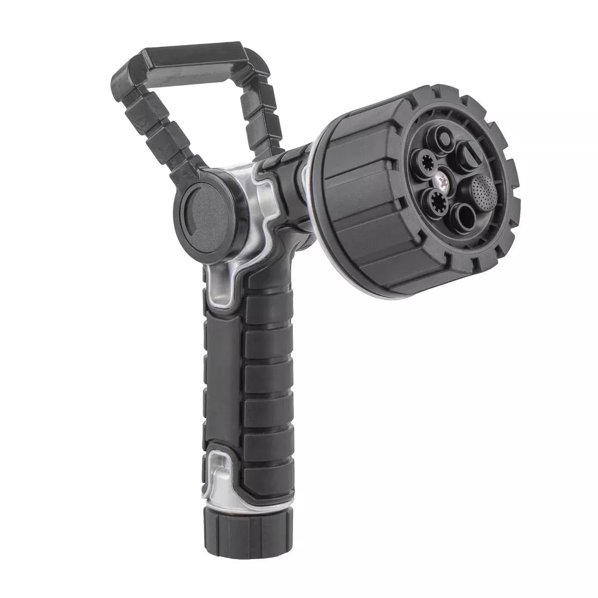 6-pattern-oversize-multi-pattern-nozzle-with-firehose-handle-integrated-swivel-2 6-Pattern Oversize Multi Pattern Nozzle with Firehose Handle and Integrated Swivel 26658