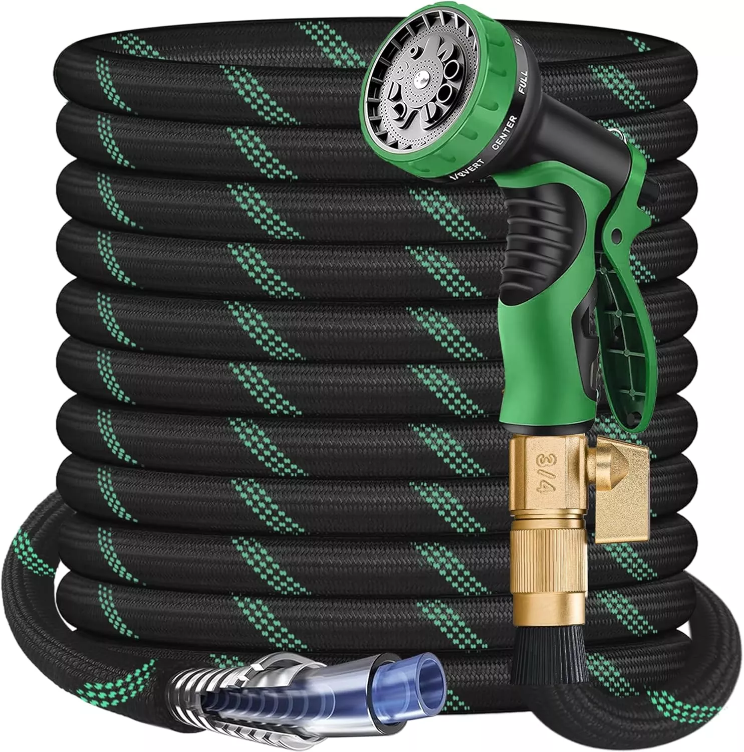 75-ft-garden-hose-2025-new-upgraded-flexible-water-hose-ultra-lightweight-kink-f 75 ft Garden Hose - 2025 New Upgraded Flexible Water Hose - Ultra Lightweight Kink-free Car Washing Pipe with 10 Function Sprayer and 3/4" Solid Brass Fittings - Durable,Leak proof Garden Hoses