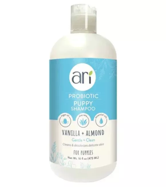 Ari, Vanilla & Almond Probiotic Puppy Shampoo, 16 oz