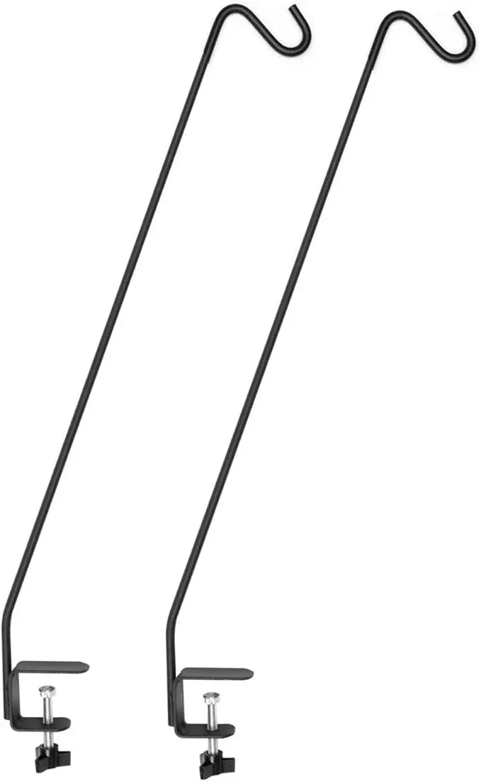 ashman-deck-hook-32-inch-2-pack-double-forged-solid-metal-single-piece-rod-ideal Ashman Deck Hook 32-Inch (2 Pack), Double Forged Solid Metal Single Piece Rod, Ideal for Bird Feeders, Plant Hangers, Coconut Shell Hanging Baskets, and Lanterns.