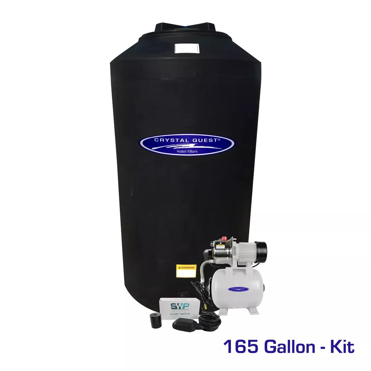 Atmospheric Storage Tank Kit with Pump - 165 Gallon