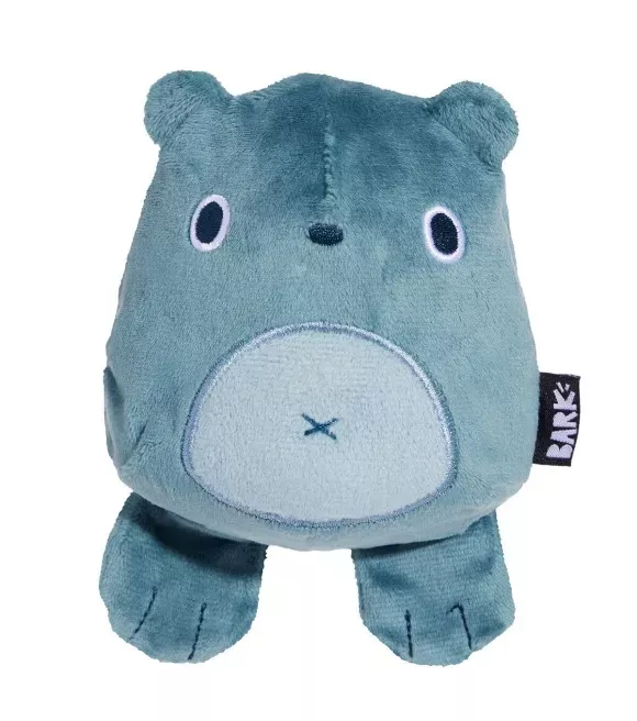 bark-gray-super-chewer-bear-hugger-dog-toy BARK, Gray Super Chewer Bear Hugger Dog Toy