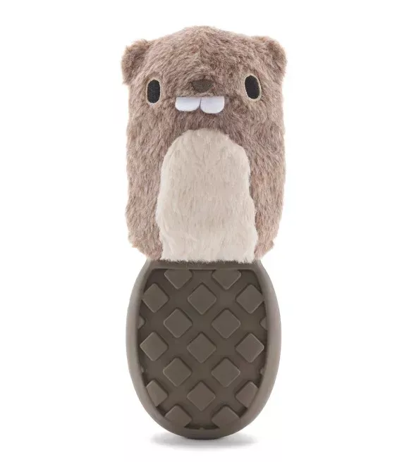 BARK, Super Chewer P.B. Beaver Plush Dog Toy