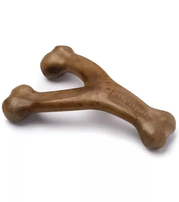 Benebone, Real Bacon Wishbone Dog Chew Toy