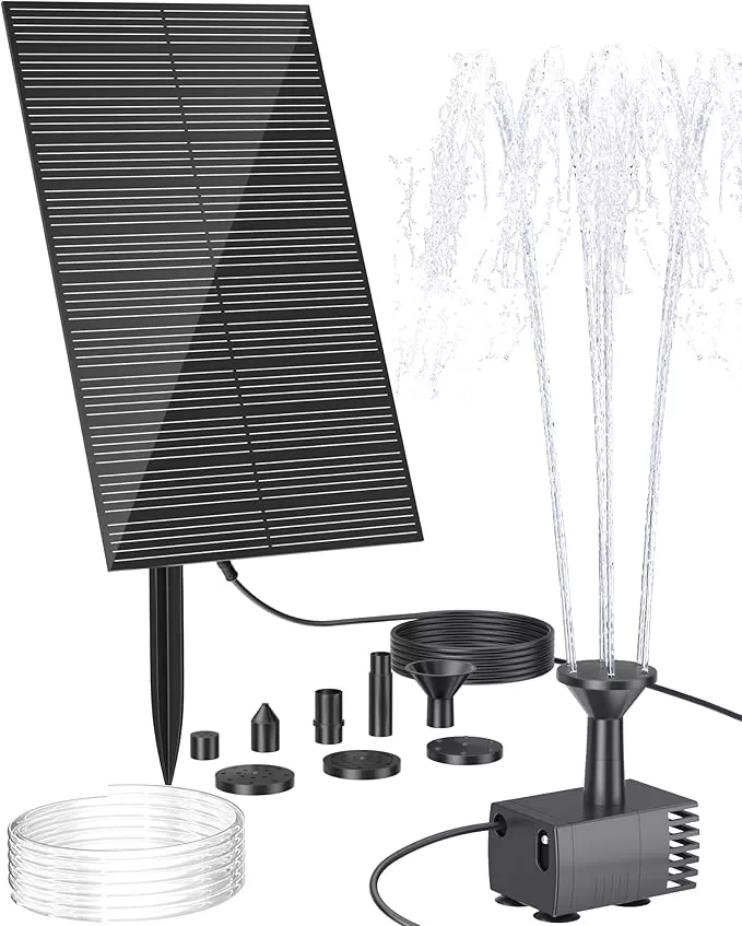 biling-solar-fountain-pump-solar-bird-bath-fountain-water-pump-outdoor-with-tubi Biling Solar Fountain Pump, Solar Bird Bath Fountain Water Pump Outdoor with Tubing, Solar Fountain for Bird Bath, Garden Pond, Pool, Fish Tank,Backyard