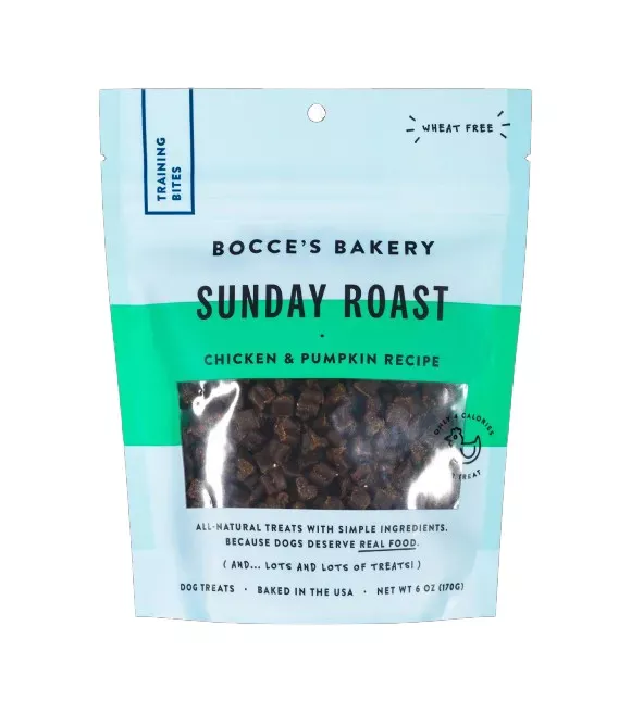bocce-s-bakery-sunday-roast-training-bites-dog-treats-6-oz Bocce's Bakery, Sunday Roast Training Bites Dog Treats, 6 oz