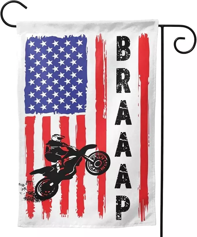 braaap-motocross-dirt-bike-american-flag-garden-flag-12x18-inch-outdoor-decorati Braaap Motocross Dirt Bike American Flag Garden Flag 12x18 Inch Outdoor Decoration Banner House Flags Yard Farmhouse Garden Deco Indoor Sign, Colour6