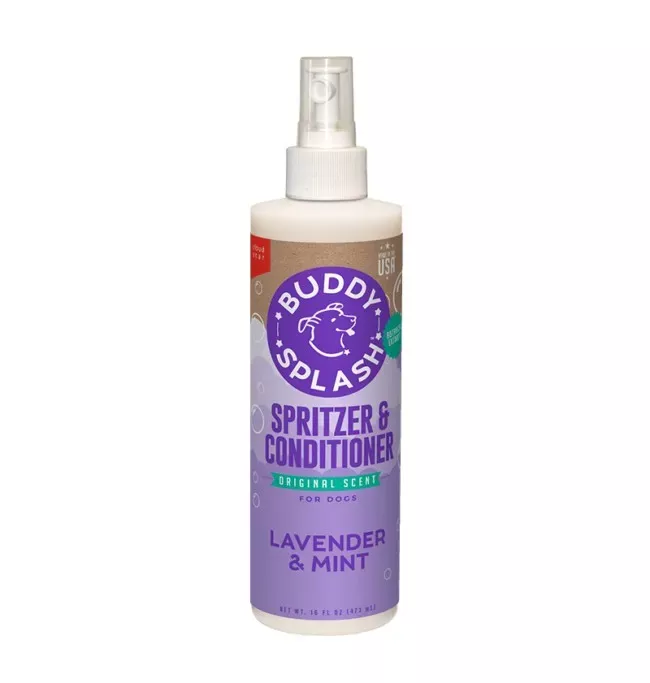 Buddy Biscuits, Buddy Splash Lavender & Mint Spritzer & Conditioner, 4 oz