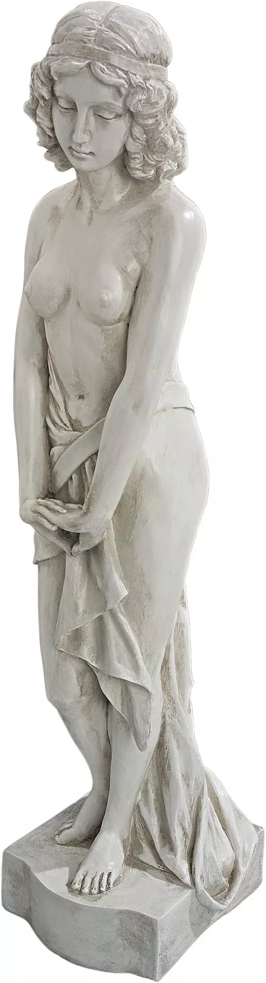 design-toscano-harmonia-greek-woman-patroness-harmony-indoor-outdoor-garden-stat Design Toscano Harmonia Greek Woman Patroness of Harmony Indoor/Outdoor Garden Statue, 34 inches tall, Cast Stone Resin, Antique Stone Finish