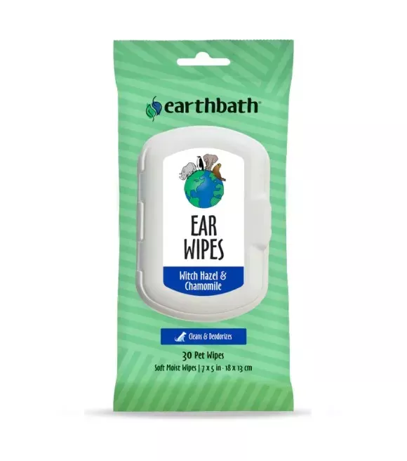 earthbath-pet-ear-wipes-30-ct Earthbath, Pet Ear Wipes, 30 ct