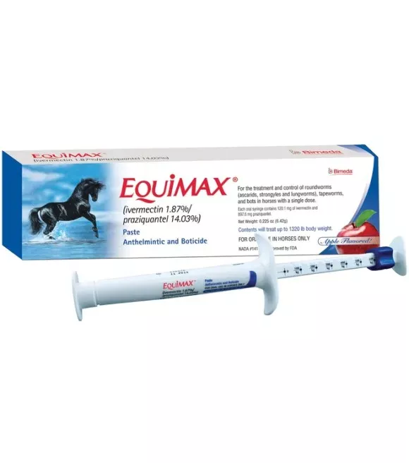 Equimax, Horse Wormer Paste, 6.42 gm