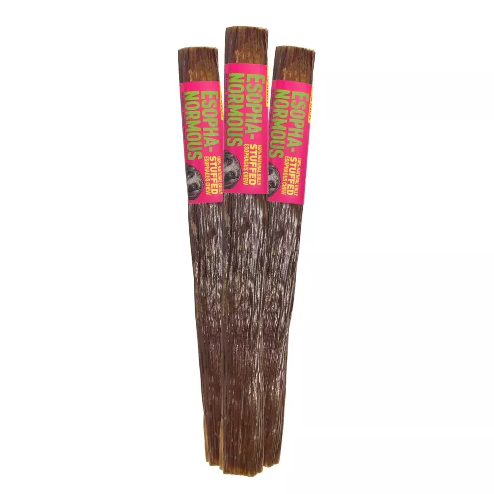 etta-says-10-esophonormous-esophagus-stuffed-bully-sticks Etta Says!, 10" Esophonormous Esophagus Stuffed Bully Sticks