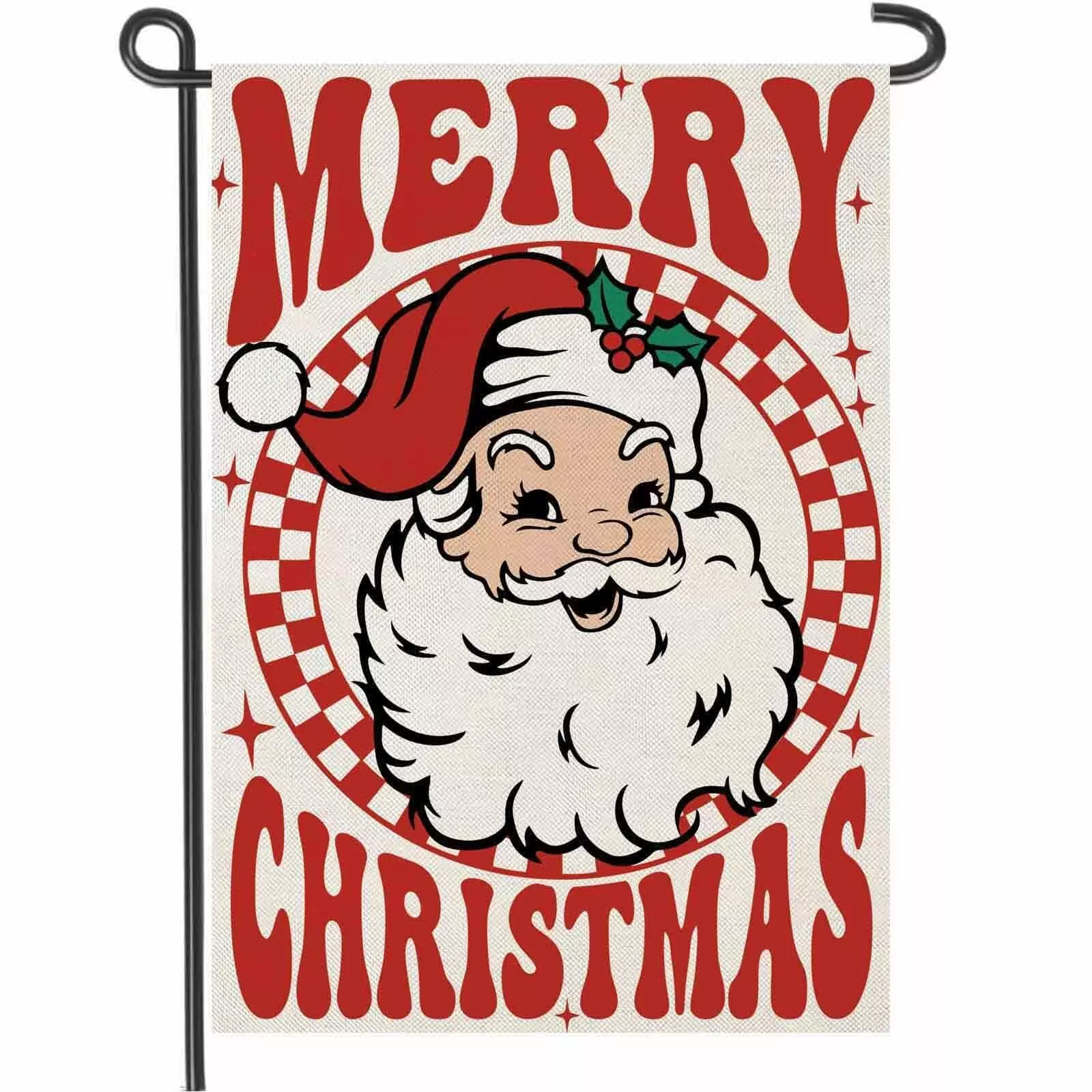 fapulee-merry-christmas-garden-flag-12x18-double-sided-santa-outdoor Fapulee Merry Christmas Garden Flag 12x18 Double Sided Santa Outdoor
