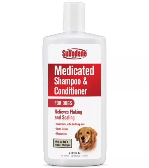 farnam-sulfodene-medicated-shampoo-conditioner-dogs-12-oz Farnam, Sulfodene Medicated Shampoo & Conditioner for Dogs, 12 oz