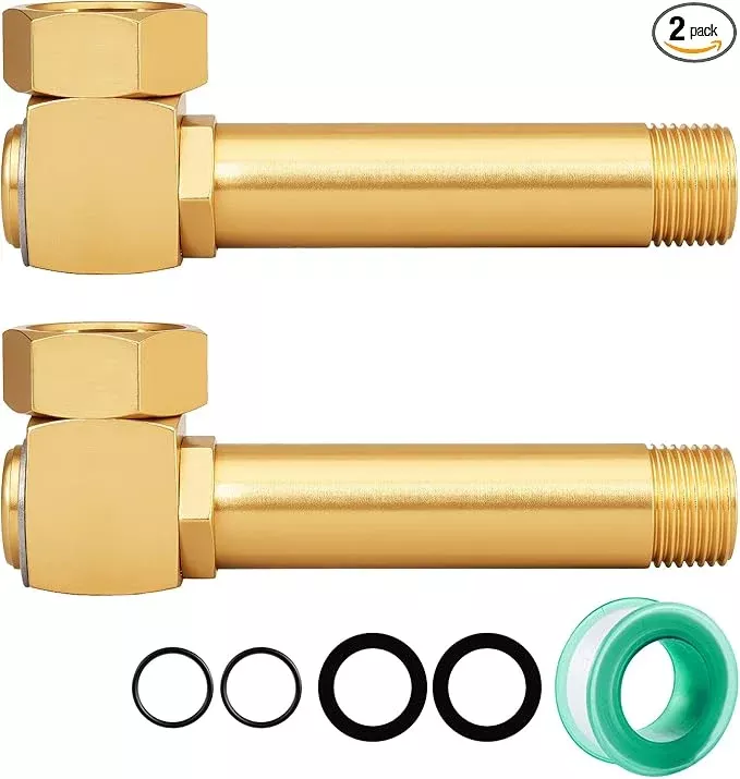 garden-hose-reel-replacement-fitting-brass-3-4-ght-female-to-1-2-npt-male-swivel Garden Hose Reel Replacement Fitting,Brass 3/4"GHT Female to 1/2"NPT Male Swivel Elbow adapter (4.72 inches in length 1 piece)