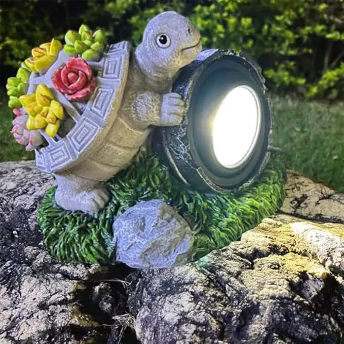 garden-statue-turtle-with-solar-spot-lights-outdoor-waterproof-solar-figurines-t Garden Statue Turtle with Solar Spot Lights Outdoor Waterproof, Solar Figurines Turtle Light for Outside Pathway, Patio, Yard, Lawn, Porch, Home Decoration, Unique Gift.