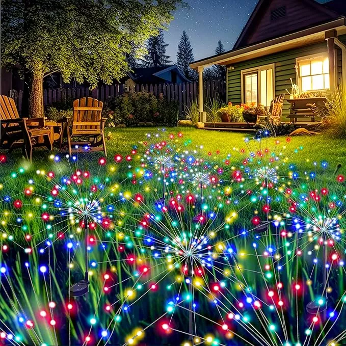 gigalumi-garden-outdoor-decor-lights-120led-6pack-solar-garden-lights-yard-outsi GIGALUMI Garden Outdoor Decor Lights 120LED 6Pack, Solar Garden Lights for Yard Outside Fairy Decorative,Solar Powered for Yard Pathway Flowerbed Planter Balcony Patio Decor(Multicolor)