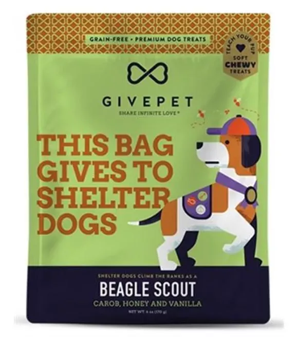 GIVEPET, Beagle Scout Dog Treats, 6 oz