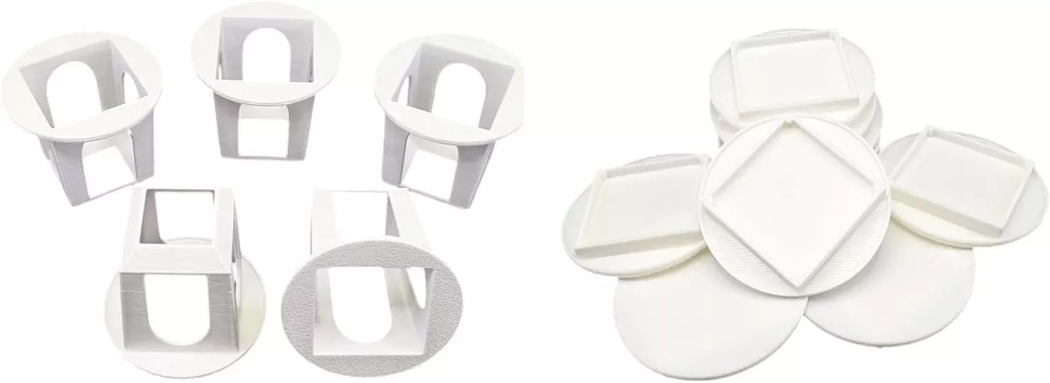 grow-cubes-hydroponic-system-compatible-with-gardyn-10-grow-cubes-10-white-caps Grow Cubes for Hydroponic System/Compatible with Gardyn (10 Grow Cubes / 10 White caps)
