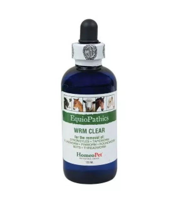 homeovet-eq-wrm-clear-120ml HomeoVet, EQ WRM Clear, 120ml.