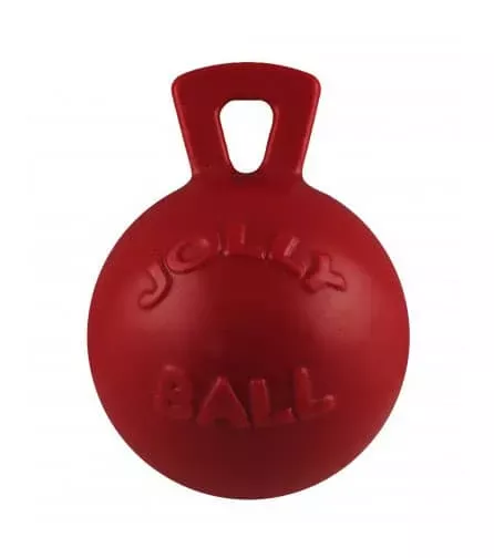 Jolly Ball Tug-N-Toss Dog Toy, Red, Medium