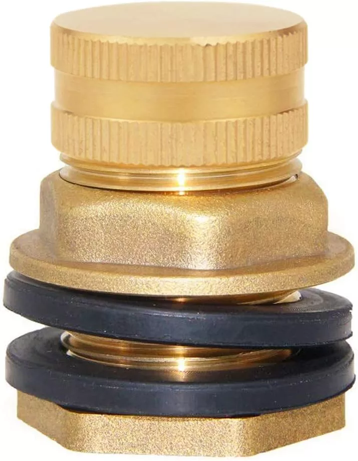 joywayus-brass-male-garden-hose-bulkhead-fitting-with-plugs-1-2-female-3-4-ght-m Joywayus Brass Male Garden Hose Bulkhead Fitting with Plugs,1/2" Female 3/4" GHT Male Water Tank Connector Threaded and 3/4" GHT Female Outer Hex Head End Pipe Caps Drain/Flush Port Kit