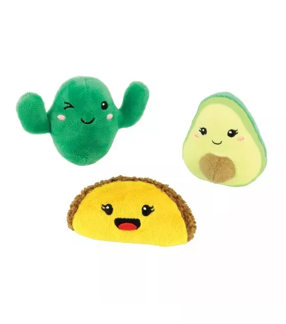 Lil Pals, Fiesta Dog Toys, 3 pk