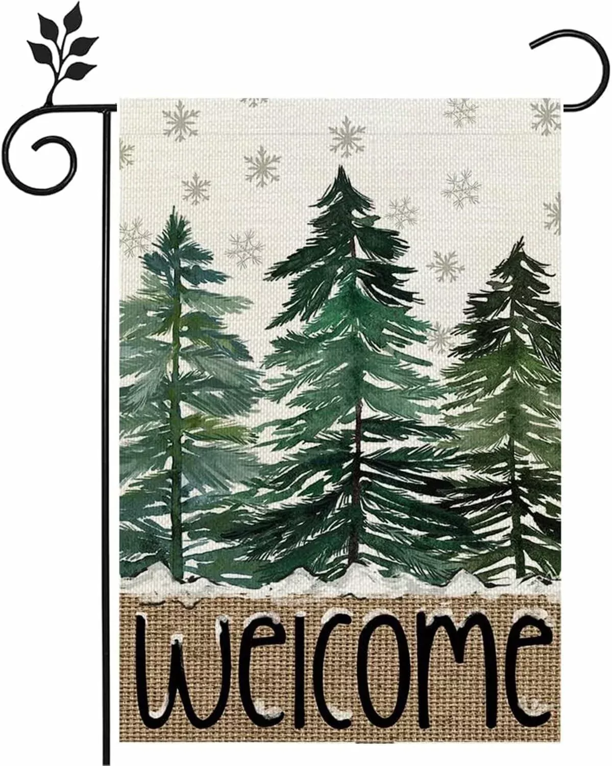merry-christmas-garden-flag-12x18-double-sided-xmas-winter-outdoor-decor Merry Christmas Garden Flag 12x18" Double-Sided Xmas Winter Outdoor Decor