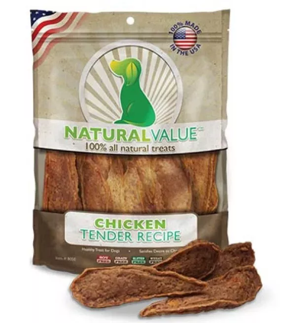 natural-value-chicken-tenders-soft-dog-chews-14-oz Natural Value, Chicken Tenders Soft Dog Chews, 14 oz