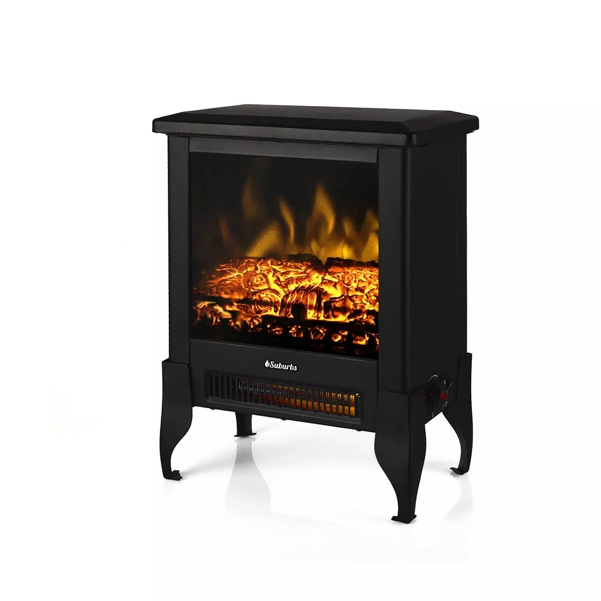 open-box-suburbs-ts17-electric-fireplace-stove (Open Box) Suburbs TS17 Electric Fireplace Stove