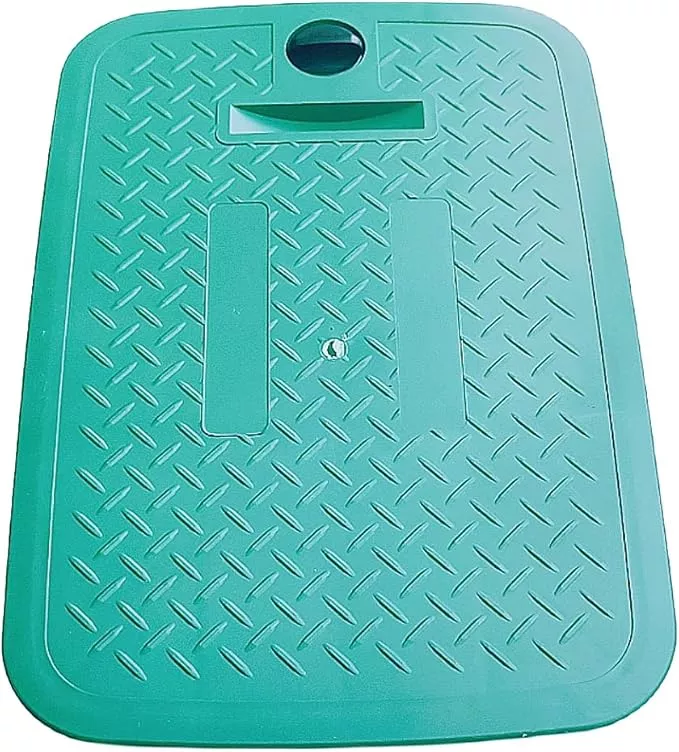 outer-diameter-17-x12-rectangular-sprinkler-valve-box-cover-valve-box-cover-lid- Outer diameter 17" x12" Rectangular Sprinkler Valve Box Cover Valve Box Cover Lid for Outdoor Sprinkler Irrigation Control Water System Lawn, Green