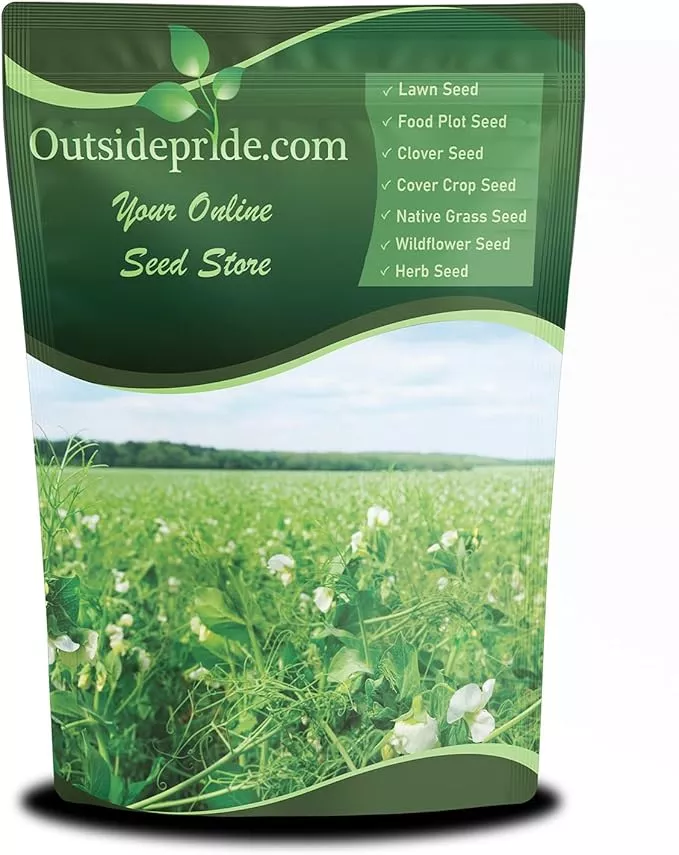 outsidepride-dundale-spring-field-peas-seeds-50-lbs-annual-high-protein-legume-c Outsidepride Dundale Spring Field Peas Seeds - 50 lbs. Annual, High-Protein Legume & Cover Crop Seeds for Forage, Food Plot, Gardens & Pastures - Ideal for Improving Soil Health, & Erosion Control