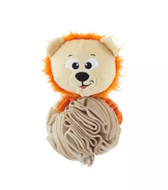 Outward Hound, Stuff N' Snuffle Interactive Lion Plush Dog Toy