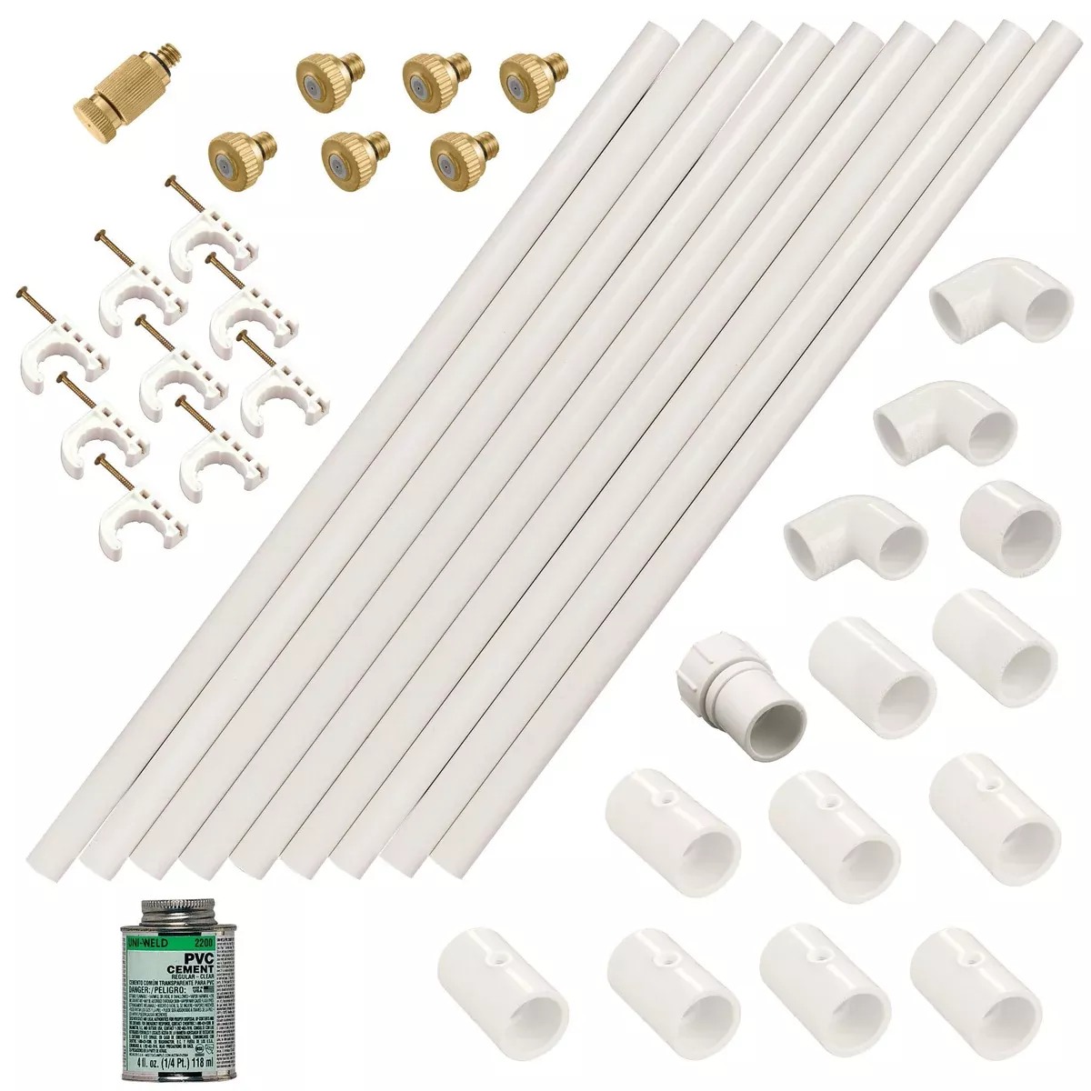 performance-12-ft-pvc-mist-cooling-system-20070 Performance 12 FT. PVC Mist Cooling System 20070