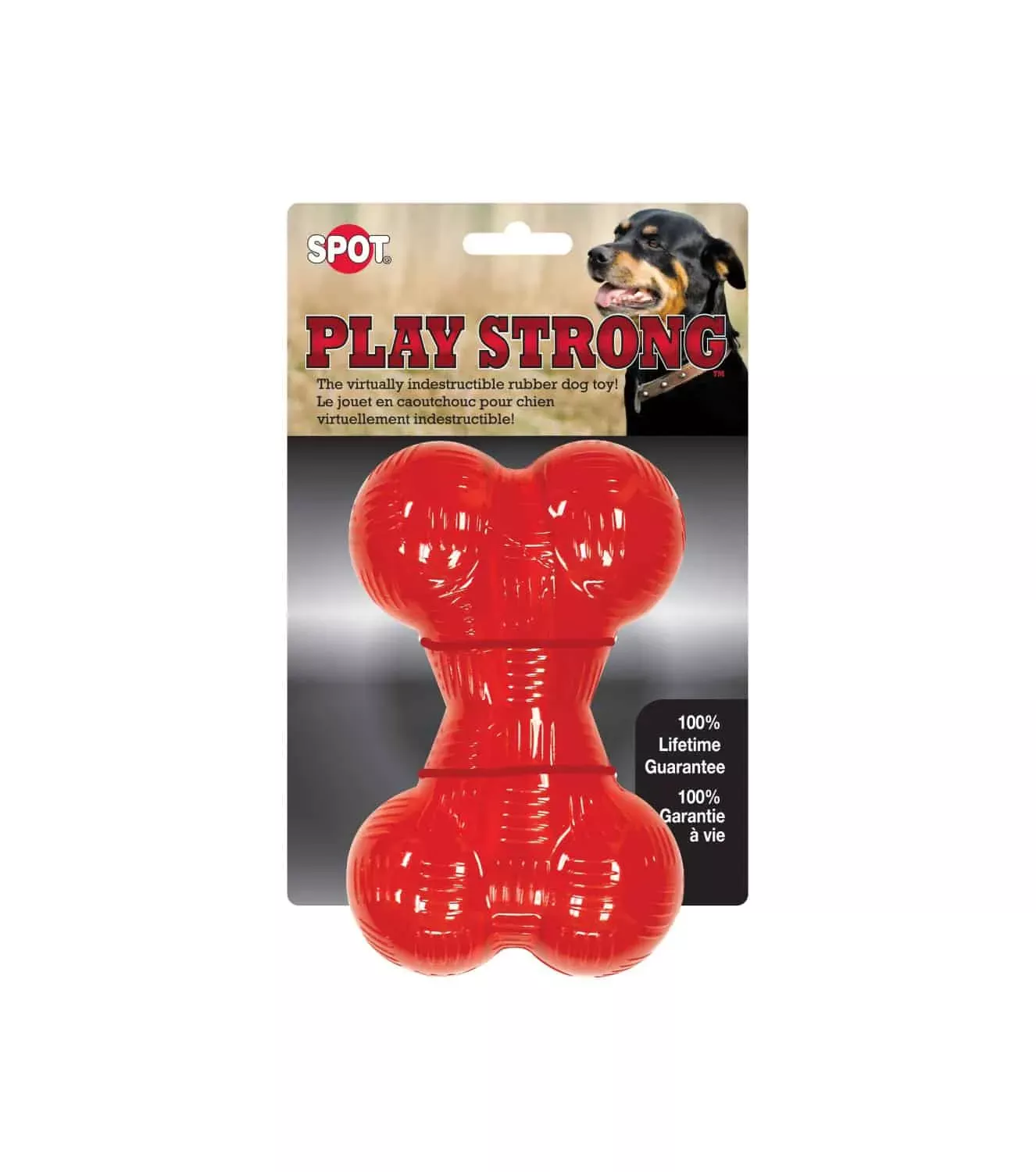 play-strong-rubber-bone-dog-toy-6-5-in Play Strong Rubber Bone Dog Toy, 6.5 in.