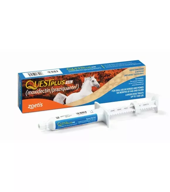 Quest, Plus Horse Wormer Gel, Single Dose