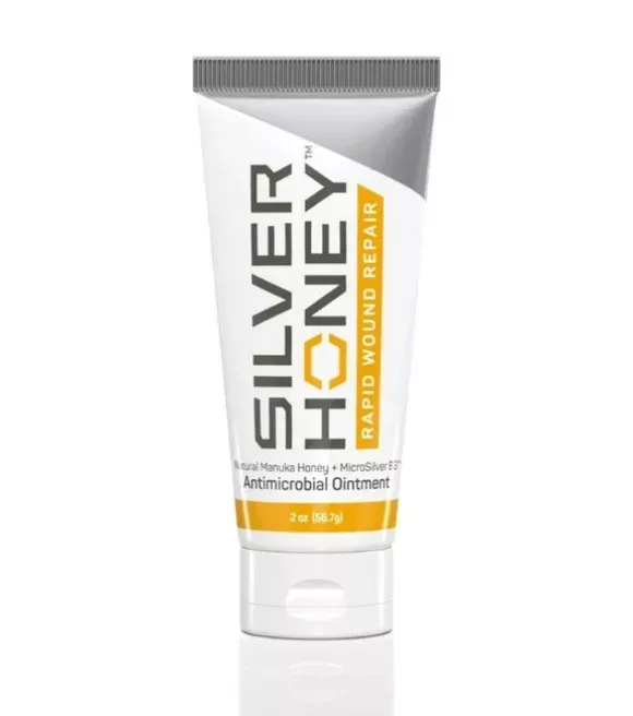 Silver Honey, Antimicrobial Hot Spot & Wound Care Ointment, 2 oz