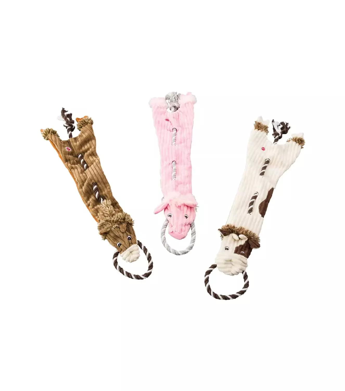 Skinneeez Barnyard Tug Dog Toy, 23 in.