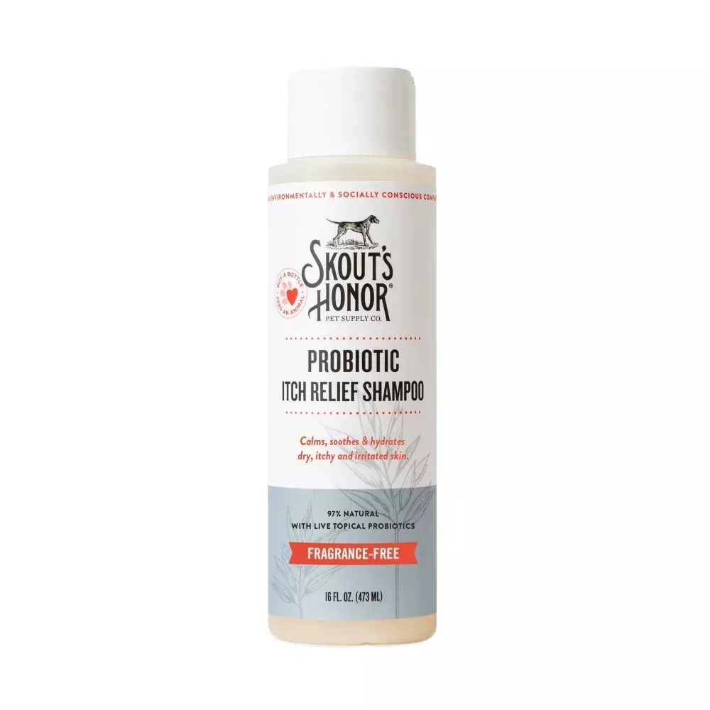 skout-s-honor-probiotic-itch-relief-shampoo-16-oz Skout's Honor, Probiotic Itch Relief Shampoo, 16 oz
