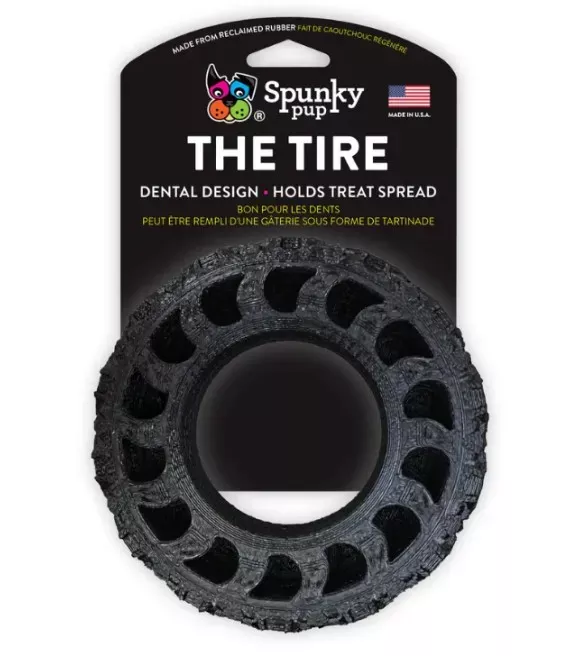 spunky-pup-tire-dog-toy Spunky Pup, The Tire Dog Toy