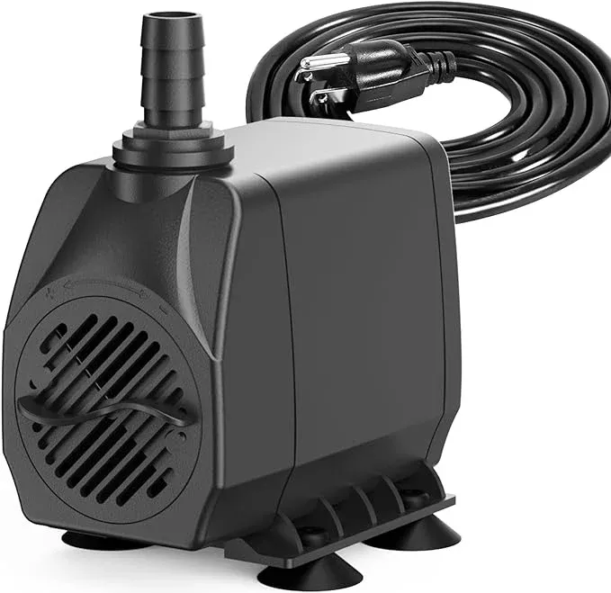 submersible-pump-660gph-with-auto-shut-off-8-2ft-high-lift-fountains-hydroponics Submersible Pump 660GPH with AUTO-Shut-Off 8.2ft High Lift for Fountains, Hydroponics, Ponds, Aquariums & More