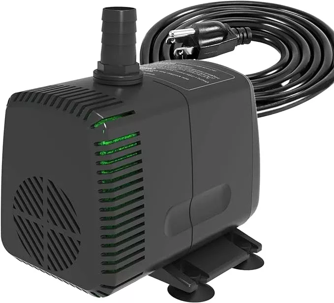 submersible-pump-880gph-with-auto-shut-off-10ft-high-lift-fountains-hydroponics- Submersible Pump 880GPH with AUTO-Shut-Off 10ft High Lift for Fountains, Hydroponics, Ponds, Aquariums & More
