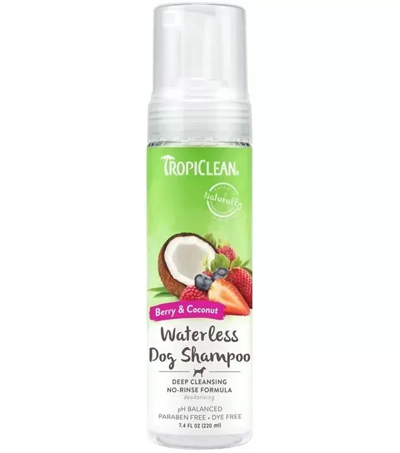 tropiclean-deep-cleansing-waterless-shampoo-dogs-7-4-oz Tropiclean, Deep Cleansing Waterless Shampoo For Dogs, 7.4 oz