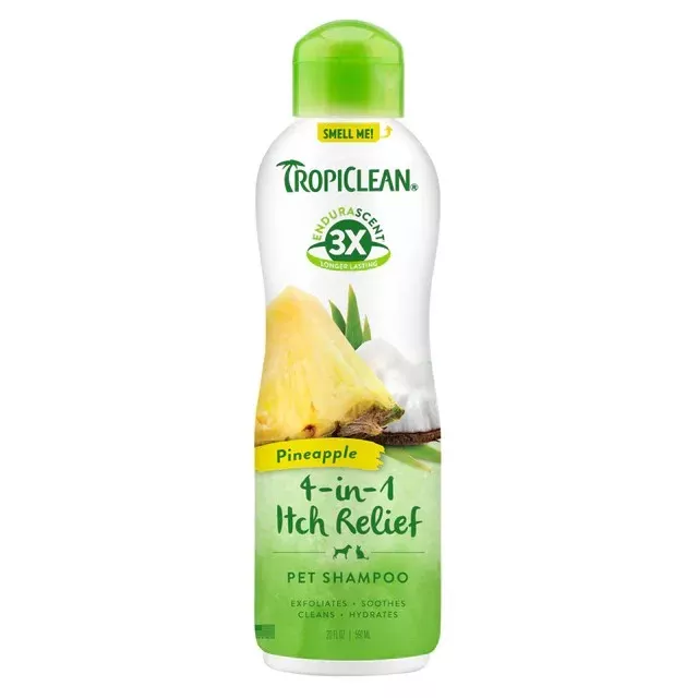 tropiclean-endurascent-pineapple-itch-relief-pet-shampoo-20-oz Tropiclean, EnduraScent™ Pineapple Itch Relief Pet Shampoo, 20 oz