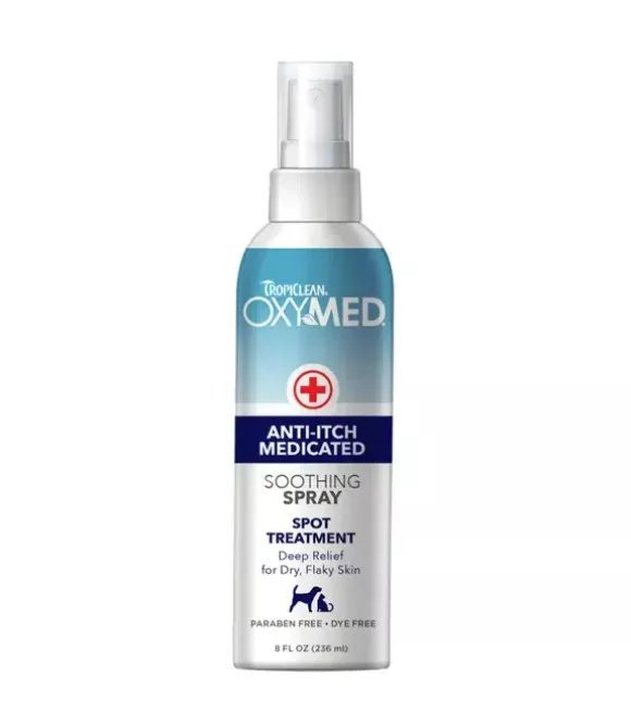 tropiclean-oxymed-anti-itch-medicated-soothing-spray-pets-8-oz Tropiclean, Oxymed Anti-Itch Medicated Soothing Spray for Pets, 8 oz