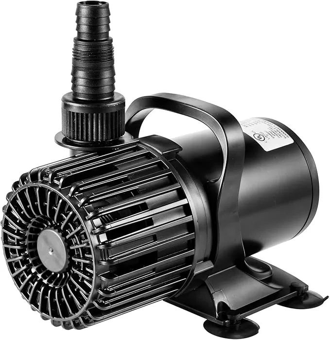 vivosun-5300-gph-submersible-water-pump-310w-pond-pump-ultra-quiet-aquarium-pump VIVOSUN 5300 GPH Submersible Water Pump, 310W Pond Pump, Ultra Quiet Aquarium Pump with 20FT. Lift Height for Pond Waterfall, Fish Tank, Statuary, or Hydroponics